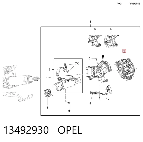  13492930 Opel