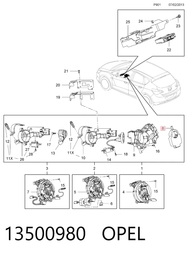  13500980 Opel