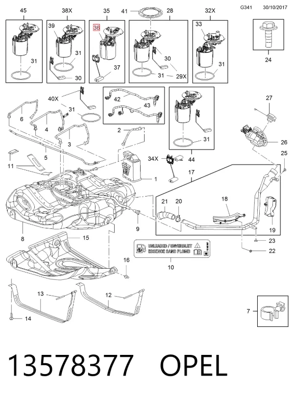  13578377 Opel