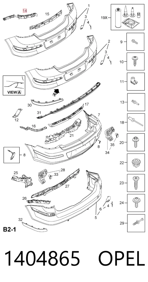  1404865 Opel