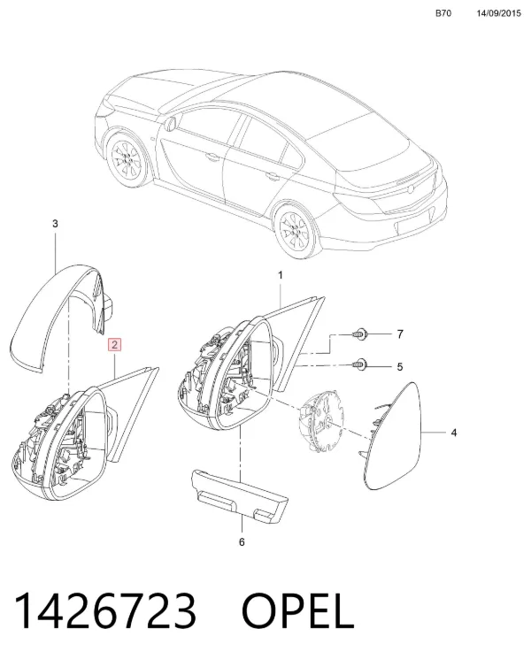  23446783 Opel