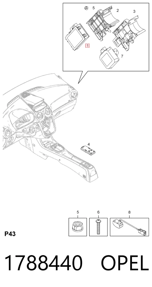  1788440 Opel