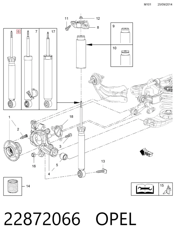  22872066 Opel