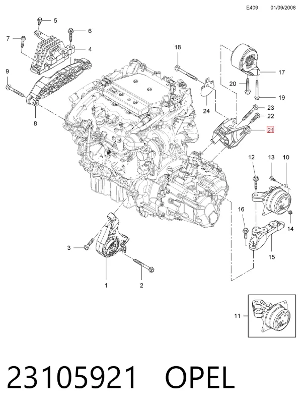  23105921 Opel