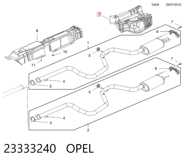  23333240 Opel