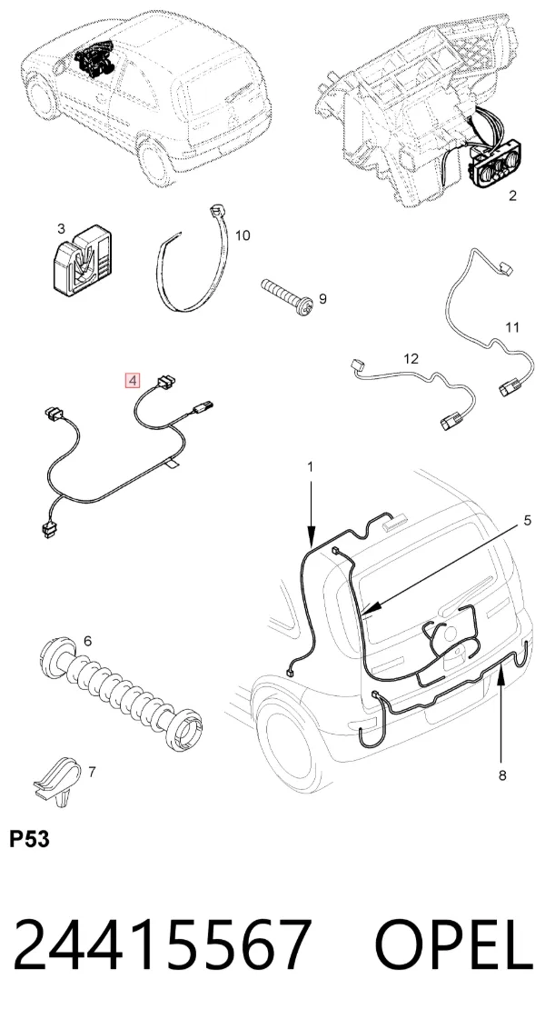  24415567 Opel