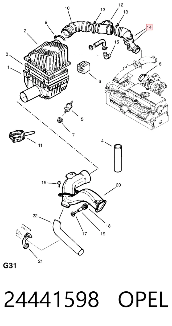  24441598 Opel