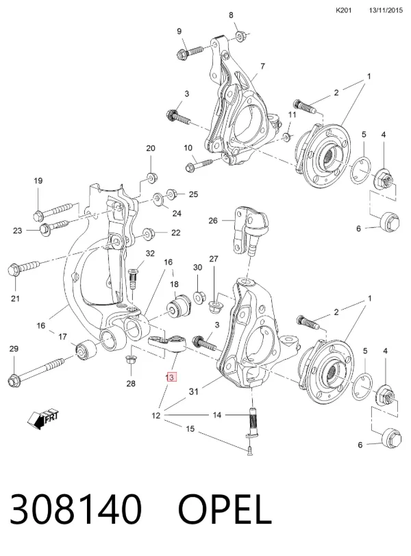  308140 Opel