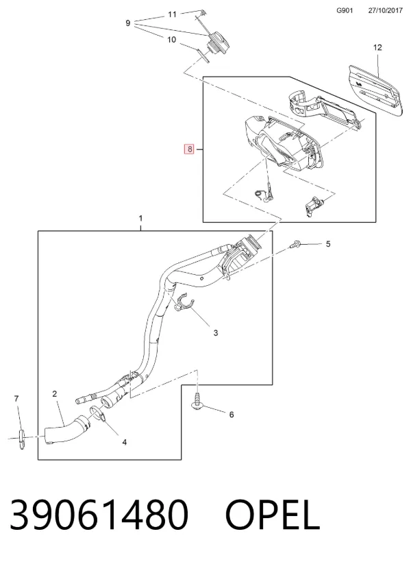  39061480 Opel