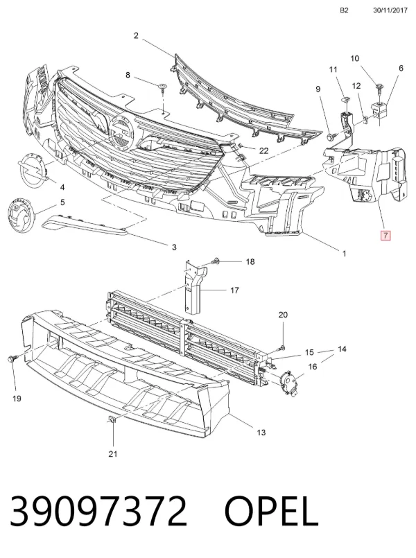 39097372 Opel