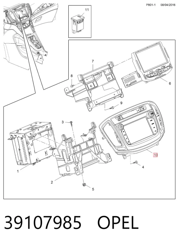  39107985 Opel
