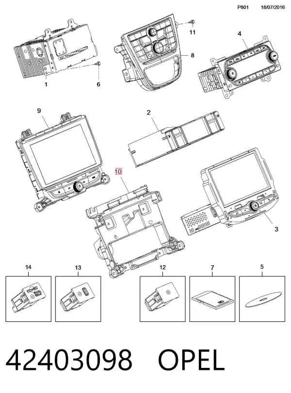  42403098 Opel