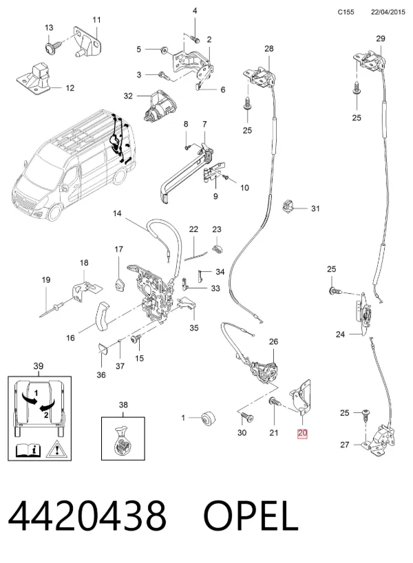  4420438 Opel