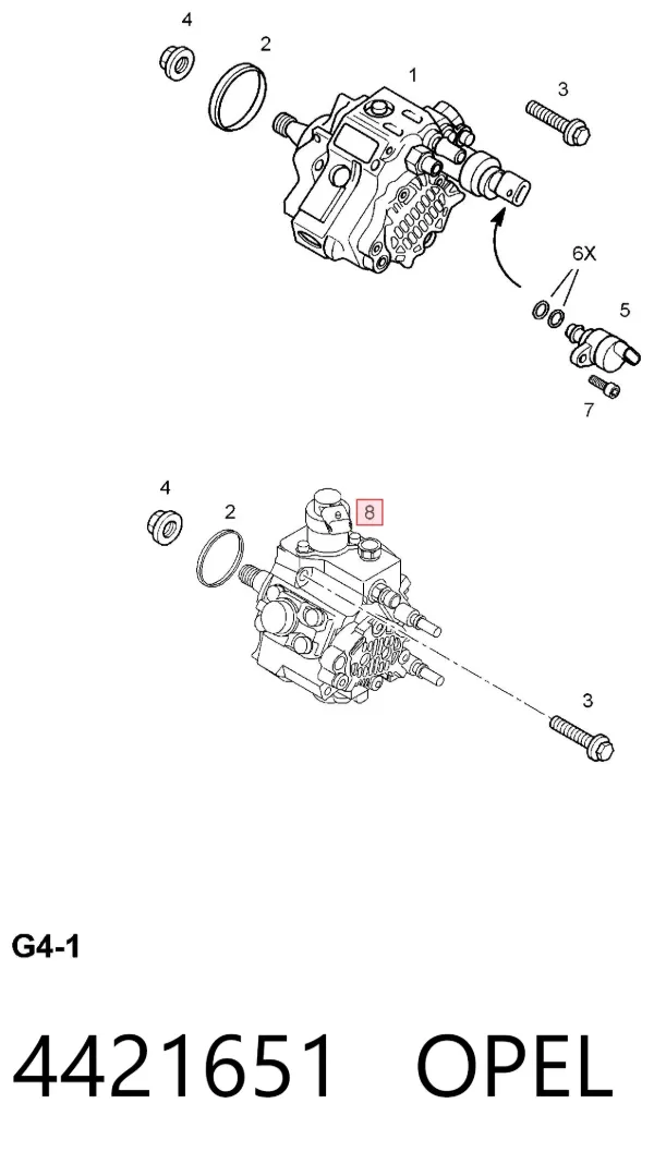 Паливний насос високого тиску 986437039 Bosch
