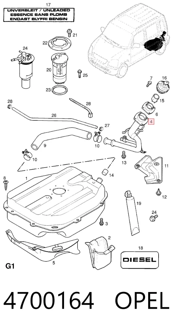  4700164 Opel