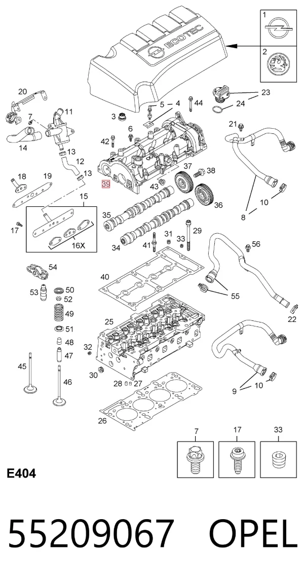  55209067 Opel