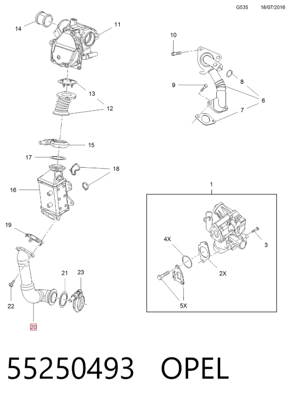  55250493 Opel