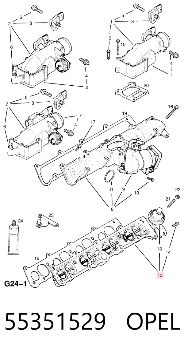  55351529 Opel