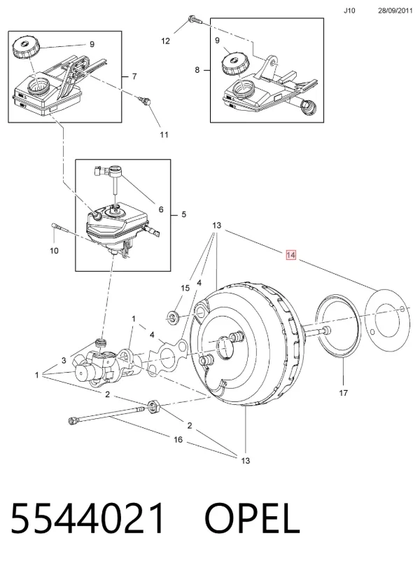  5544021 Opel