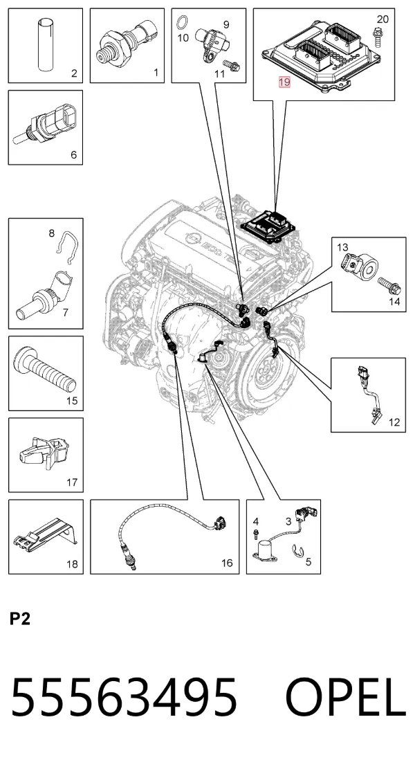  55563495 Opel