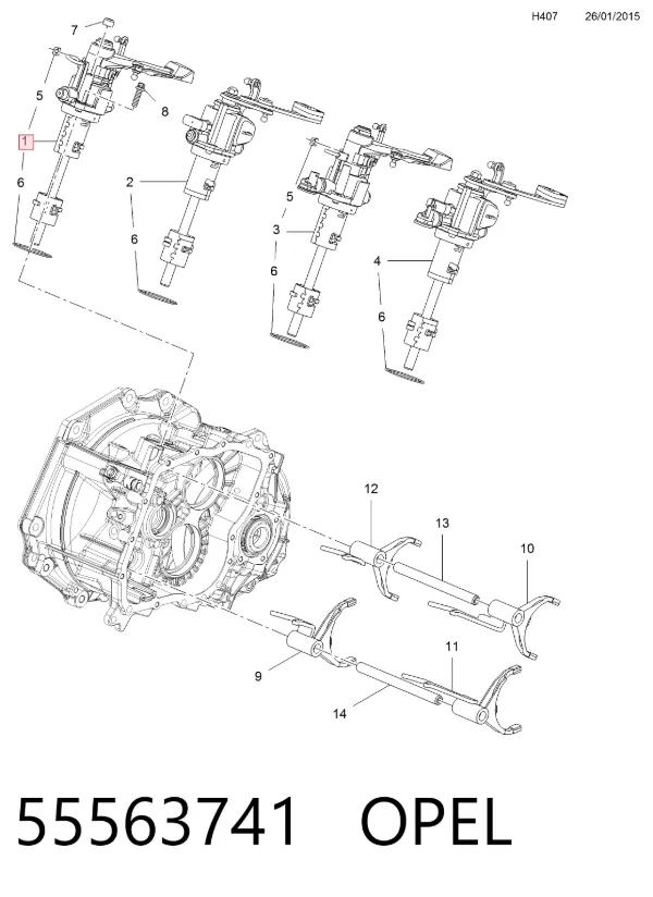  55563741 Opel
