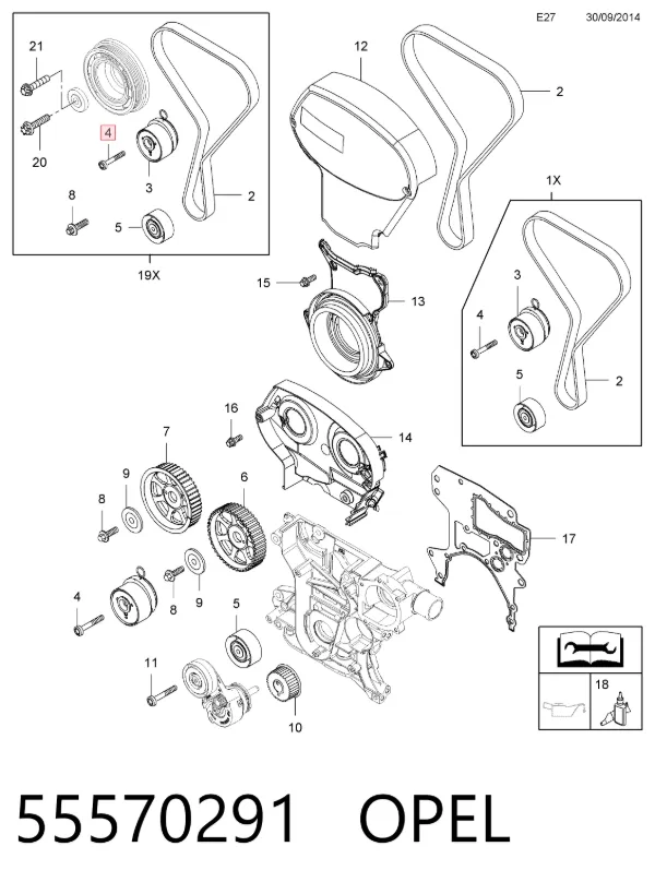  55570291 Opel