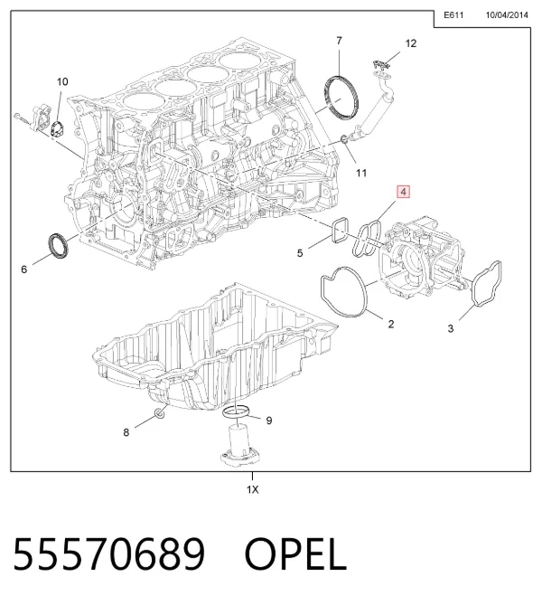  55570689 Opel