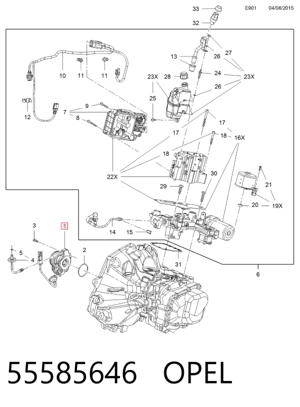 Вижимний підшипник 1200031 VALEO