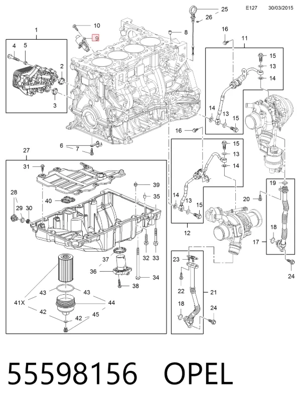  55598156 Opel