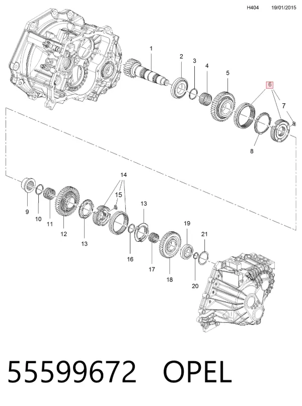  55599672 Opel