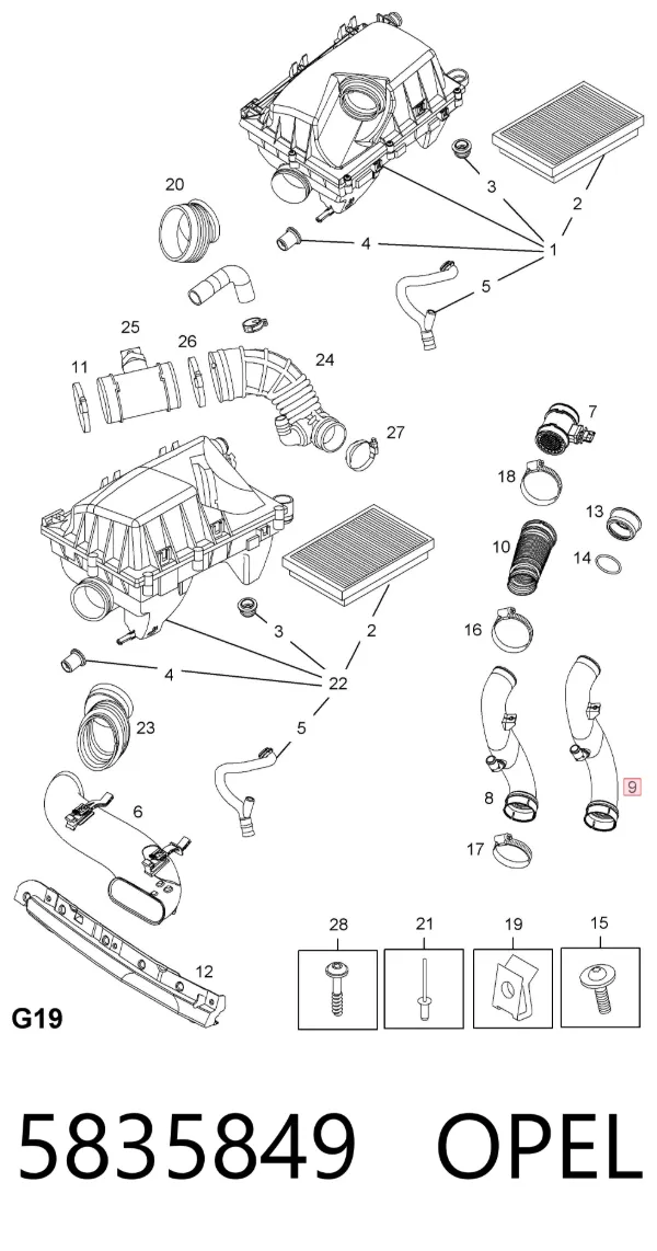  5835849 Opel