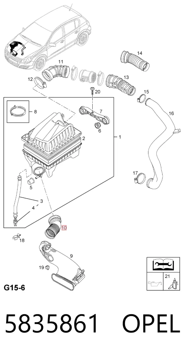  5835861 Opel