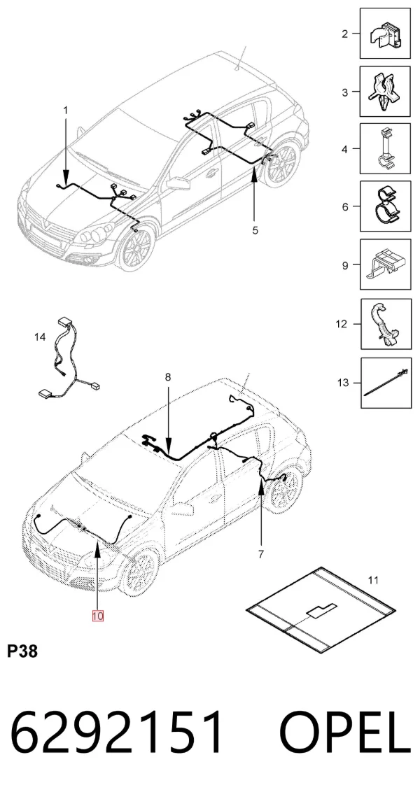  6292151 Opel