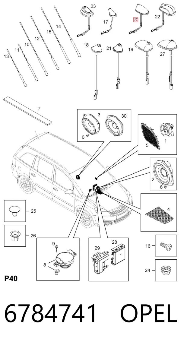  6784741 Opel