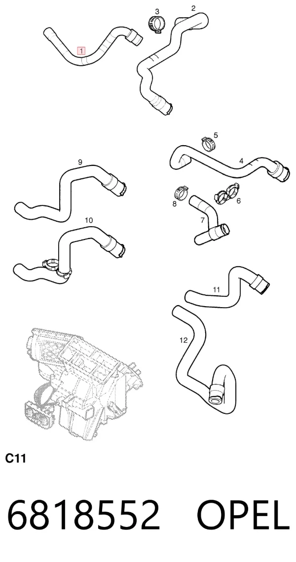  6818552 Opel