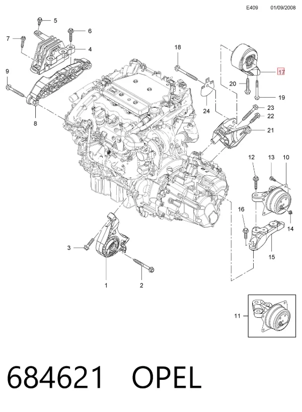  684621 Opel