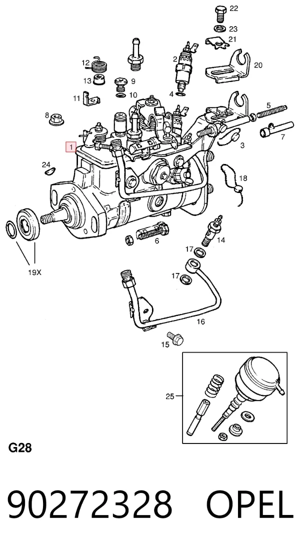 Гальмівні диски 90272328 Opel