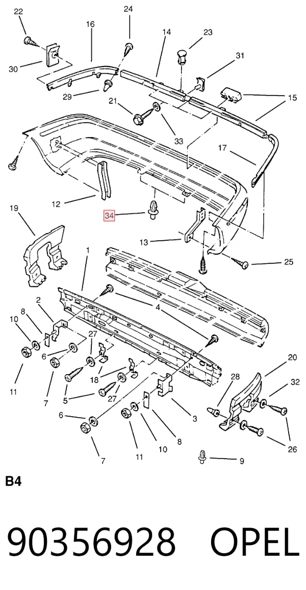 90356928 Opel