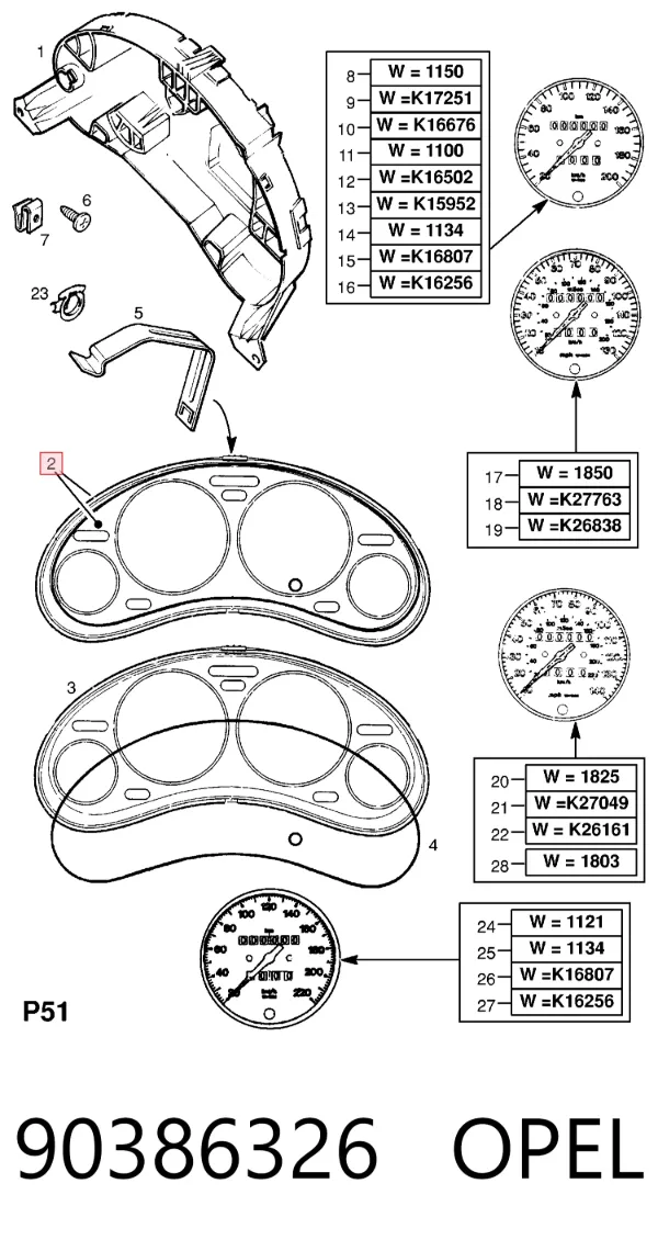  90386326 Opel