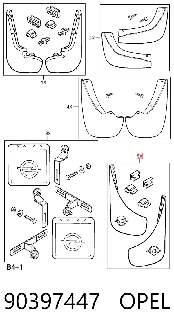  90397447 Opel