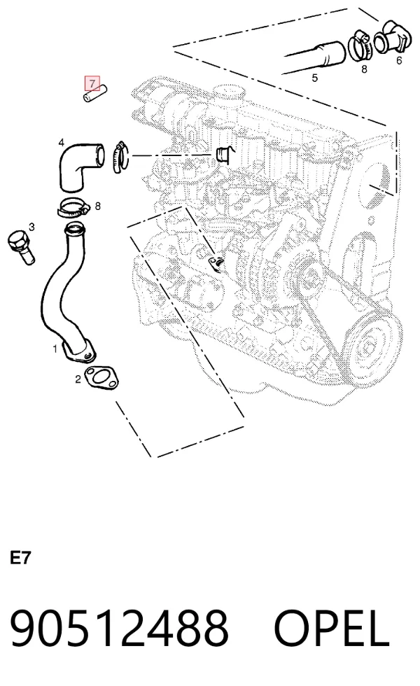  90512488 Opel