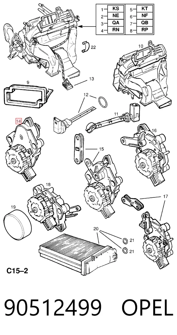 90512499 Opel