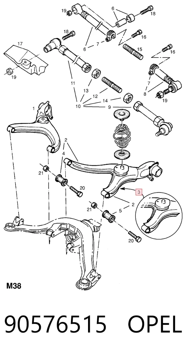  90576515 Opel