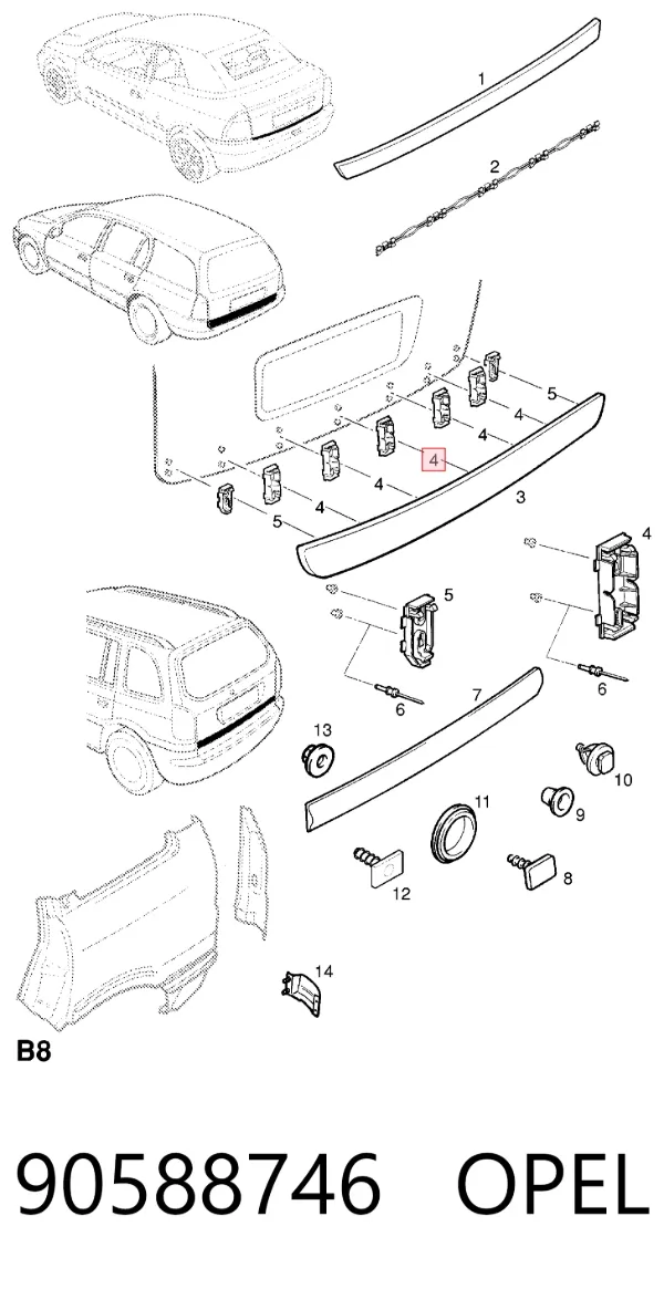  90588746 Opel