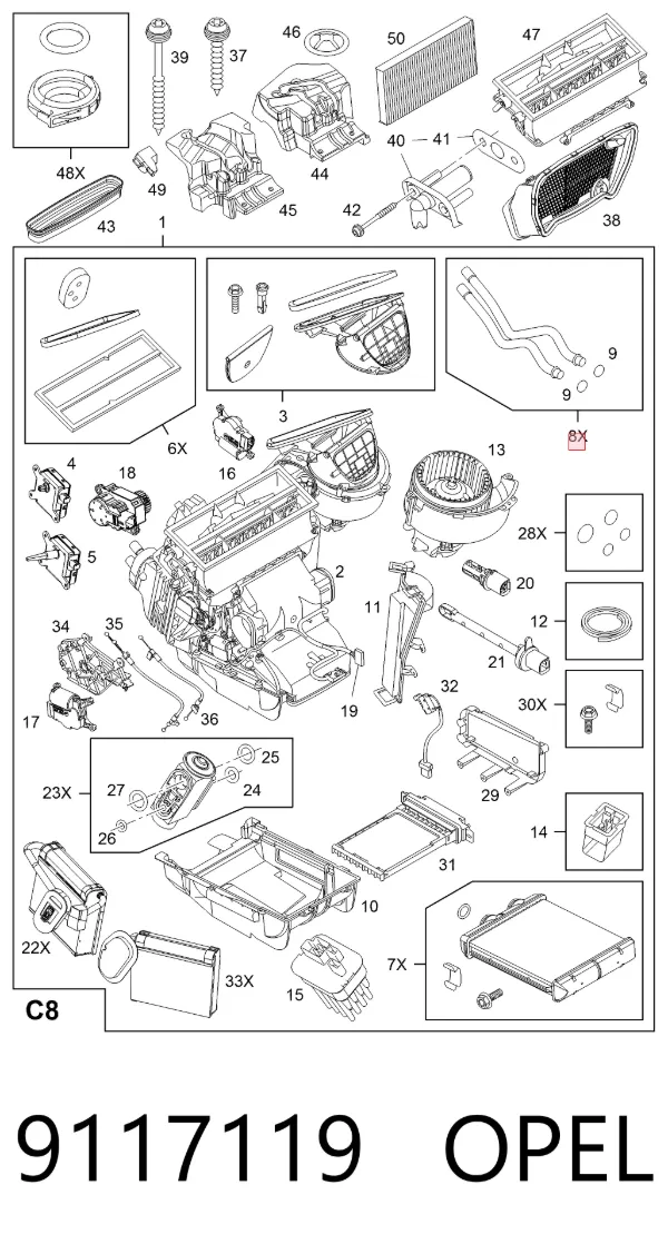  9117119 Opel