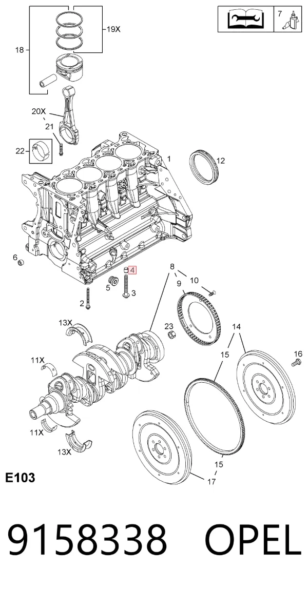  9158338 Opel