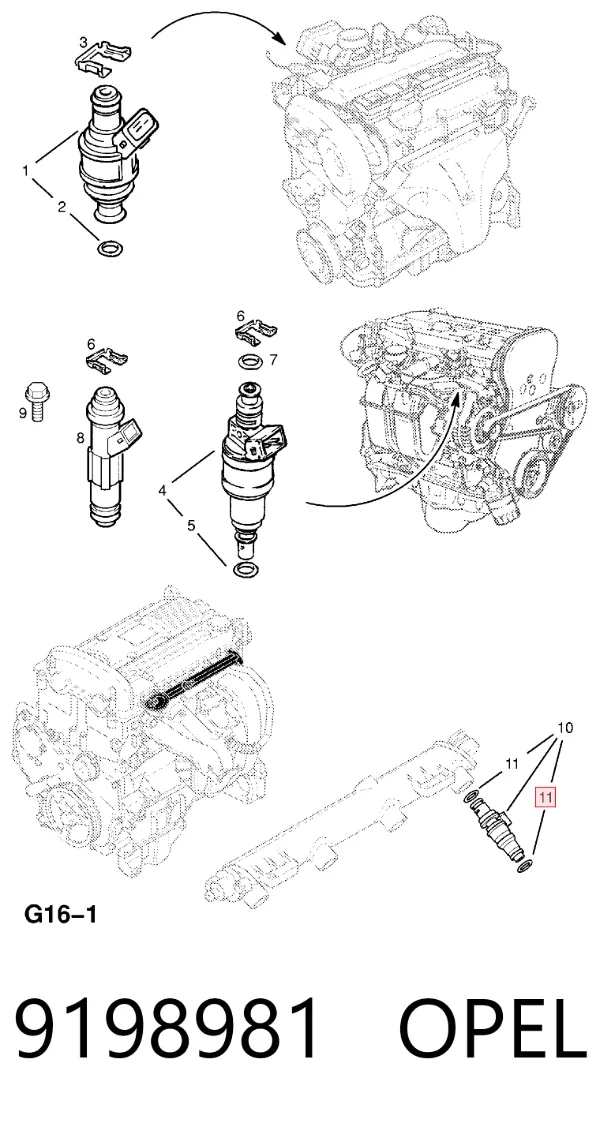  9198981 Opel