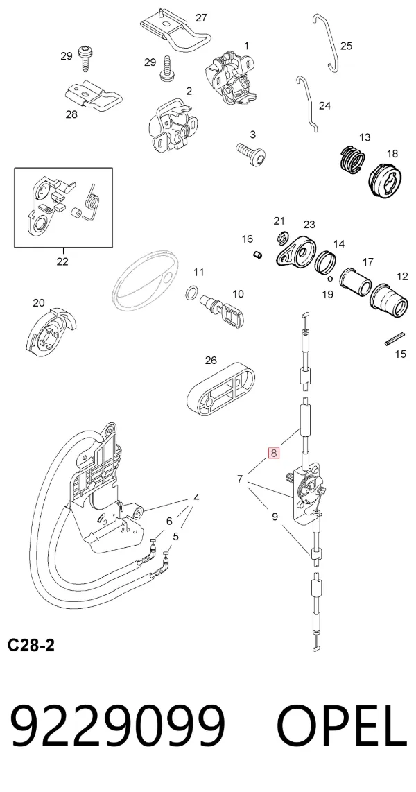  9229099 Opel