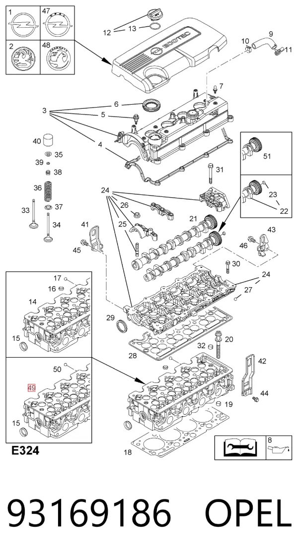  93169186 Opel