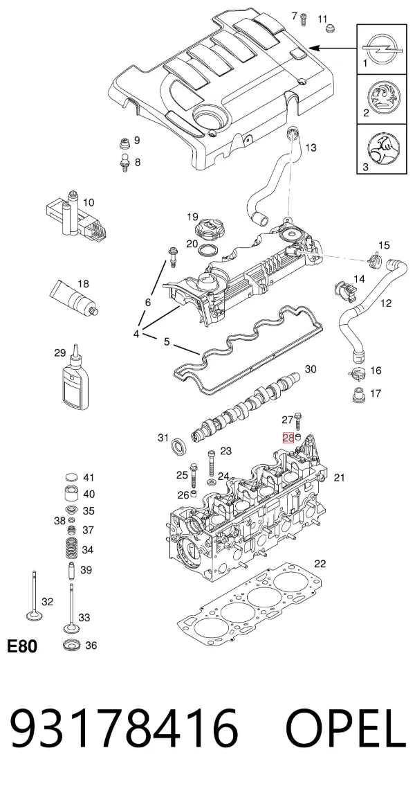  93178416 Opel